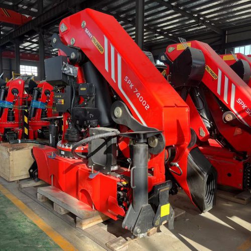 Trucks crane - Palfinger Folding Knuckle Crane - template01