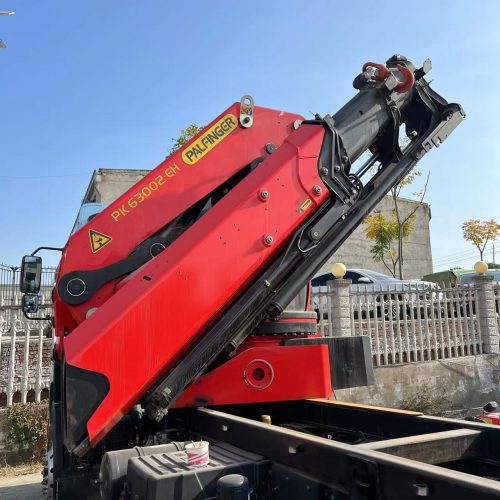 Trucks crane - Palfinger Folding Knuckle Crane - template01