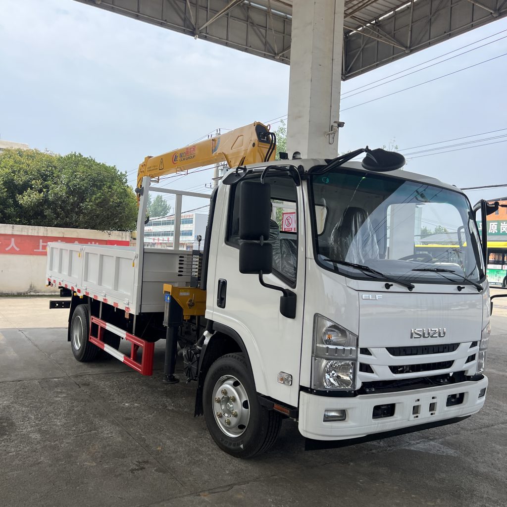 Truck Mounted Crane Export | Straight Boom Lifting Crane - Telescopic Crane - template01