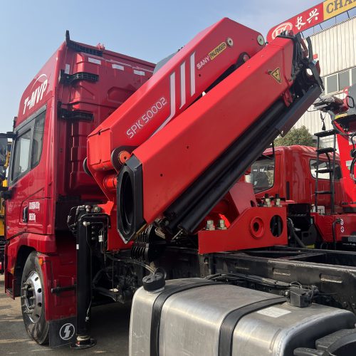 Trucks crane - Palfinger Folding Knuckle Crane - template01