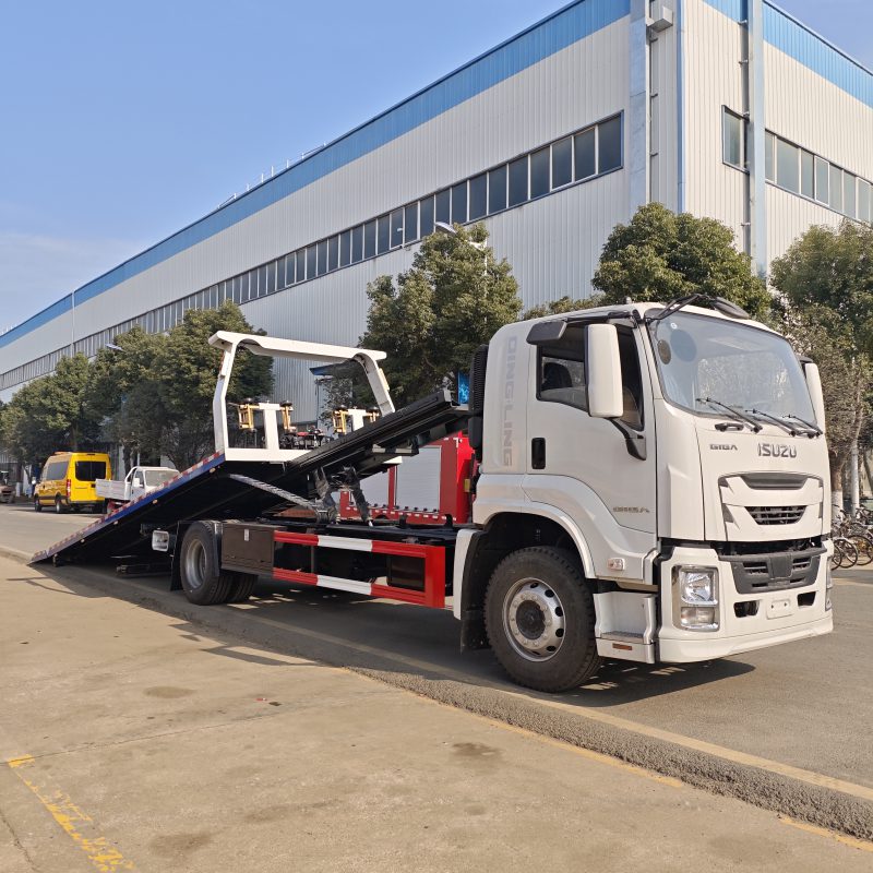 Wrecker Flatbed Tow Truck | Flatbed Recovery Truck Export Europe South America - Wrecker 28 6 Scaled - template01